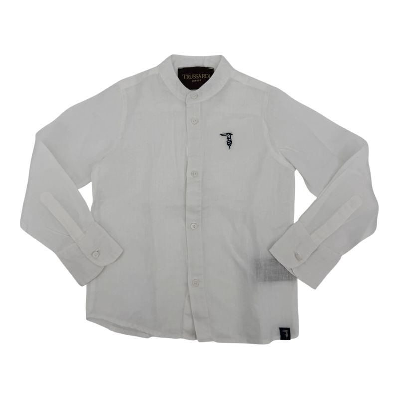 Trussardi Junior Leinenhemd Gr. 110 / 5Y – sehr guter Zustand