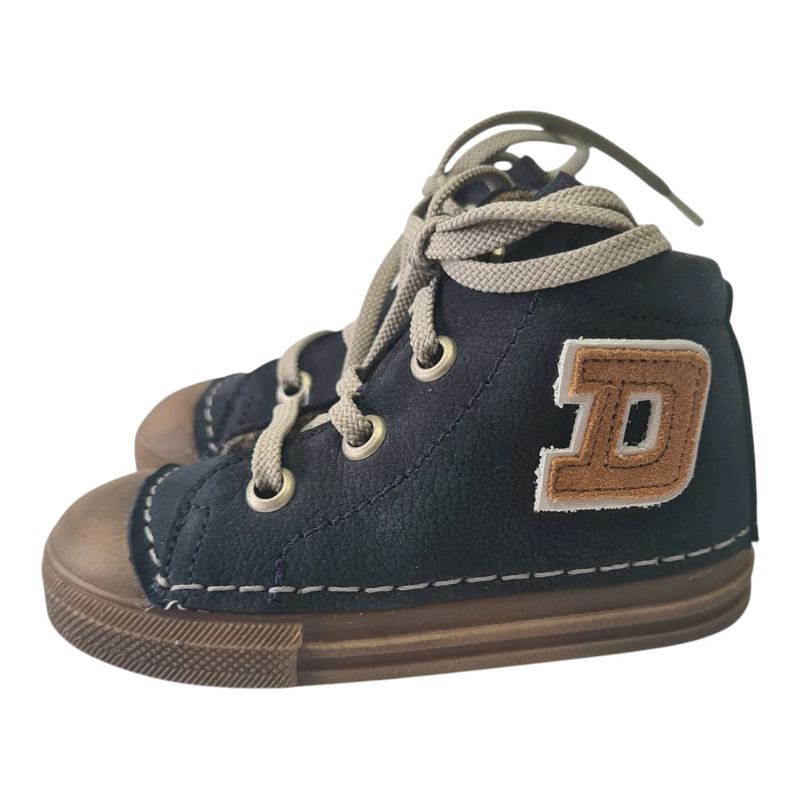 Däumling Lauflern-Sneaker Gr. 20 – Leder, gefüttert, neu