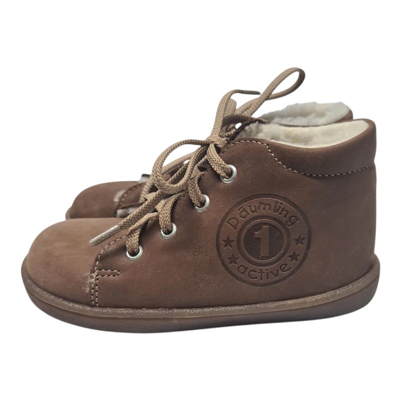 Däumling Lauflernschuhe Gr. 22 – Leder, warmgefüttert, Neu