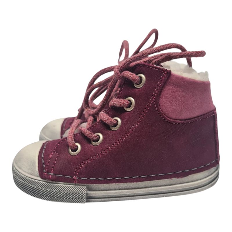 Däumling Lauflern-Sneaker Gr. 22 – Leder, warmgefüttert, NEU