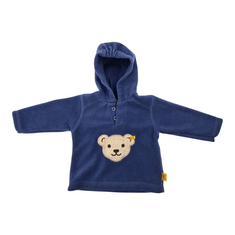 Steiff Fleece-Kapuzenpullover Gr. 62 – sehr gut