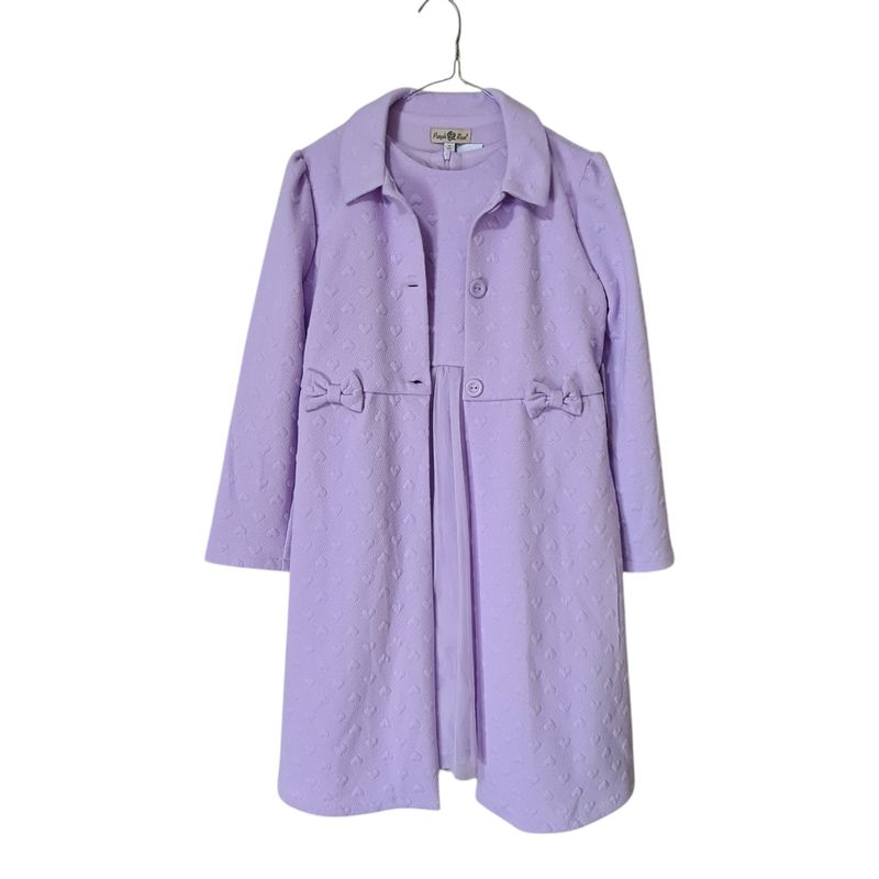 Purple Rose 2-tlg. Set (Mantel + Kleid) Gr. 170 – sehr gut