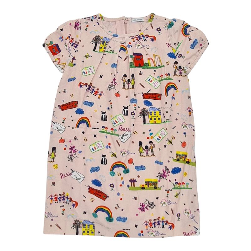 Dolce & Gabbana Kleid-Tunika Gr. 134 (7/8 J.) – sehr gut