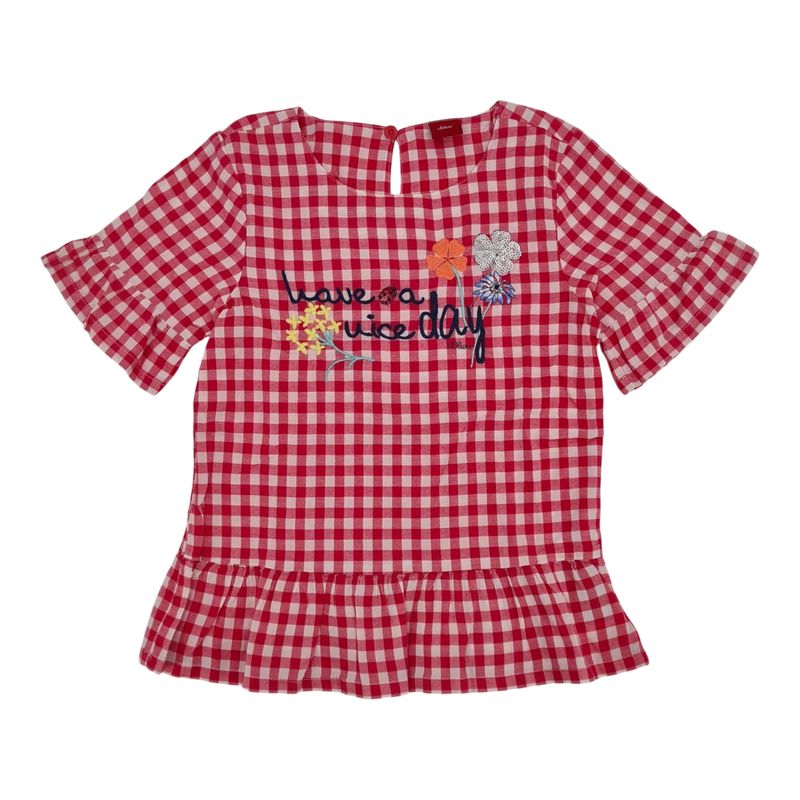 s.Oliver Bluse Gr. 128/134 – sehr gut