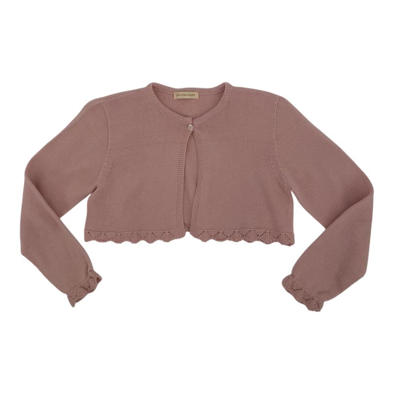 Lola Palacios Strickjacke Gr. 128 – 100% Baumwolle, sehr gut